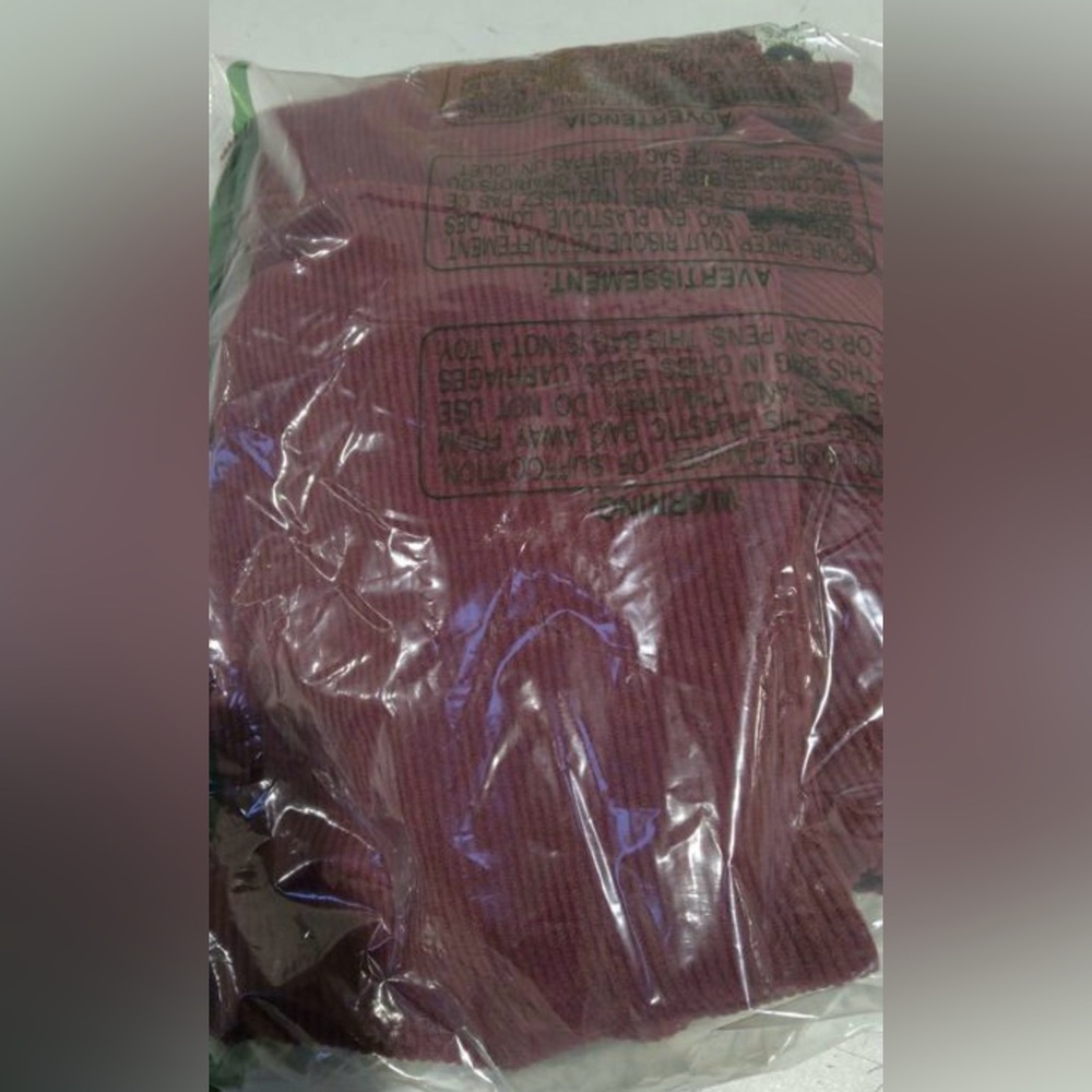 Burgundy Corduroy Overalls - Picture 4 of 4